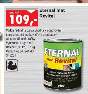 Eternal mat Revital - UNI HOBBY akcniletaky.com