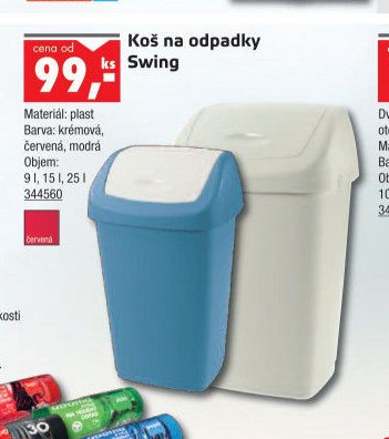 Koš na odpadky Swing - UNI HOBBY akcniletaky.com