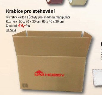 Krabice pro stěhování - UNI HOBBY akcniletaky.com