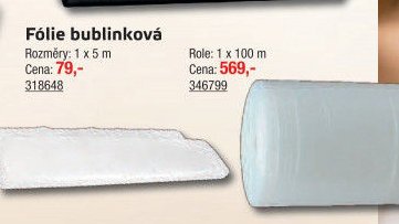 Fólie bublinková - UNI HOBBY akcniletaky.com