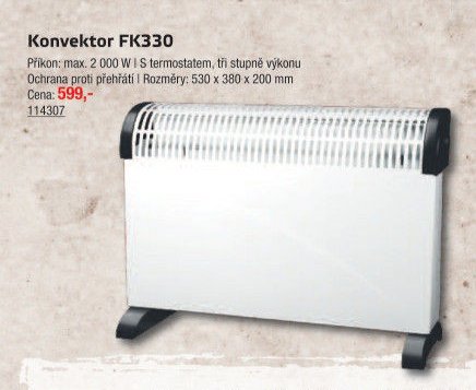 Konvektor FK330 - UNI HOBBY akcniletaky.com