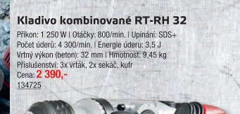 Kladivo kombinované RT-RH 32 - UNI HOBBY akcniletaky.com