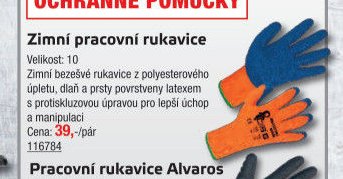 Zimní pracovní rukavice - UNI HOBBY akcniletaky.com
