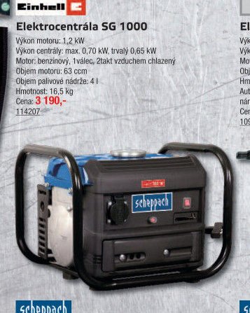 Elektrocentrála SG 1000 - UNI HOBBY akcniletaky.com