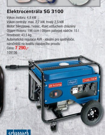 Elektrocentrála SG 3100 - UNI HOBBY akcniletaky.com