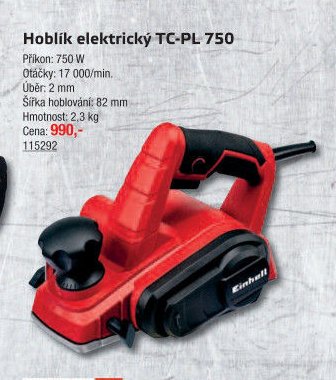 Hoblík elektrický TC-PL 750 - UNI HOBBY akcniletaky.com