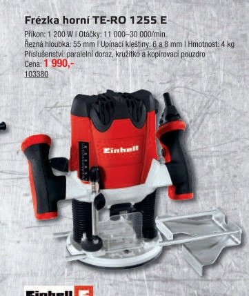 Frézka horní TE-RO 1255 E - UNI HOBBY akcniletaky.com