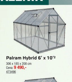 Palram Hybrid 6' x 10' - UNI HOBBY akcniletaky.com