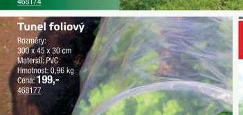 Tunel foliový - UNI HOBBY akcniletaky.com