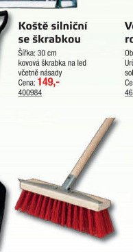 Koště silniční se škrabkou - UNI HOBBY akcniletaky.com