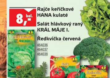 Rajče keříčkové HANA kulaté - UNI HOBBY akcniletaky.com