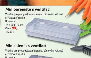 Minipařeniště s ventilací - UNI HOBBY akcniletaky.com