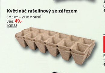 Květináč rašelinový se zářezem - UNI HOBBY akcniletaky.com