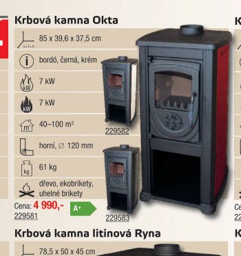 Krbová kamna Okta - UNI HOBBY akcniletaky.com