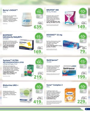 akční leták BENU Lékárna 1.1.2021-31.1.2021