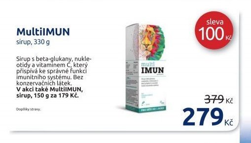 MultiIMUN sirup, 330 g