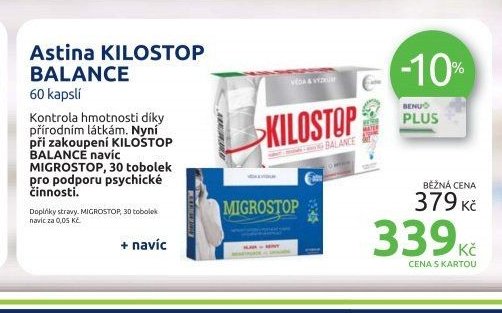 Astina KILOSTOP BALANCE 60 kapslí