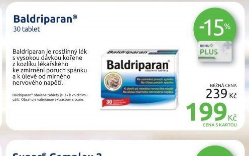 Baldriparan 30 tablet