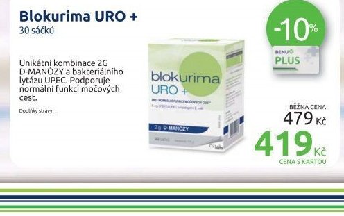 Blokurima URO + 30 sáčků