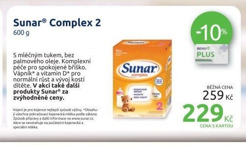 Sunar Complex 2 600 g