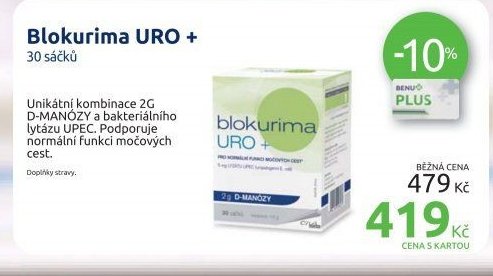 Blokurima URO + 30 sáčků
