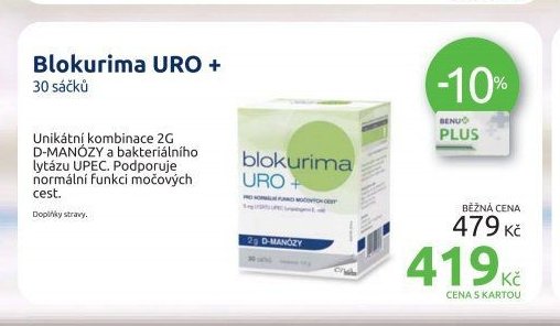 Blokurima URO + 30 sáčků