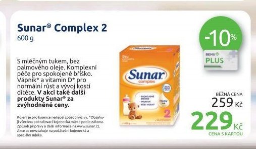 Sunar® Complex 2 600 g