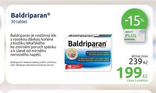 Baldriparan 30 tablet