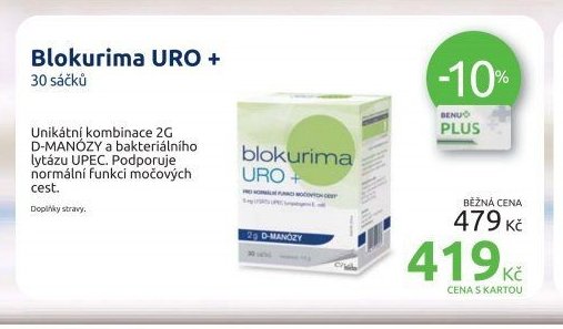 Blokurima URO+ 30 sáčků
