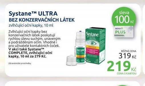 Systane ULTRA BEZ KONZERVAČNÍCH LÁTEK 10 ml