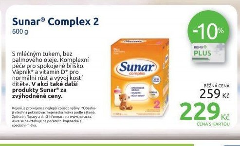 Sunar Complex 2 600 g