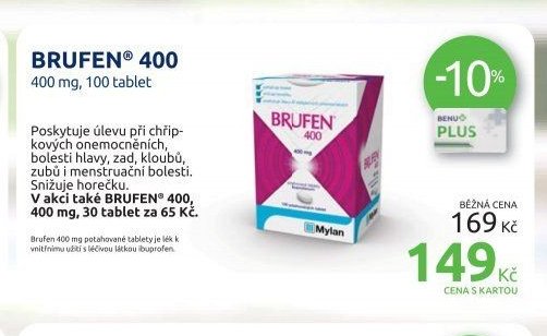 BRUFEN 400, 100 tablet