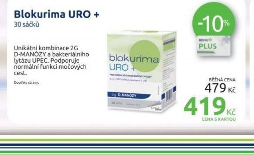 Blokurima URO + 30 sáčků