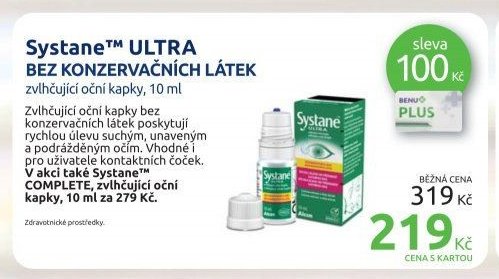 Systane ULTRA BEZ KONZERVAČNÍCH LÁTEK