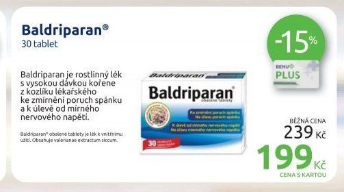 Baldriparan 30 tablet