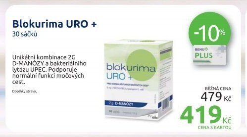 Blokurima URO + 30 sáčků