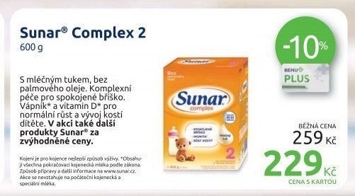 Sunar Complex 2 600 g