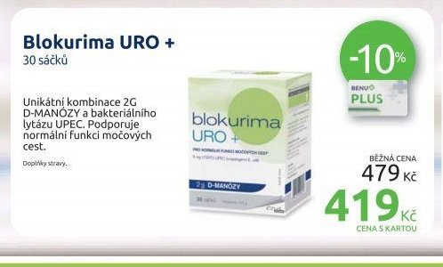 Blokurima URO + 30 sáčků