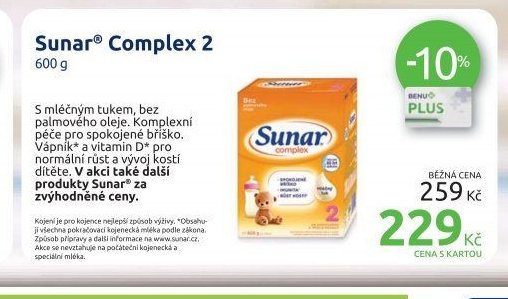 Sunar Complex 2 600 g