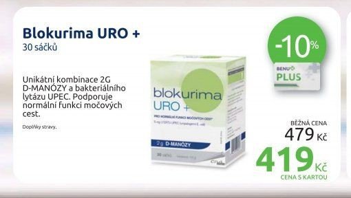 Blokurima URO + 30 sáčků