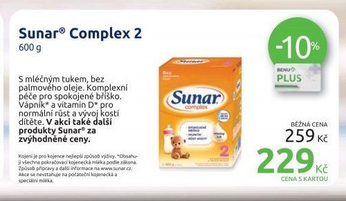 Sunar Complex 2 600 g