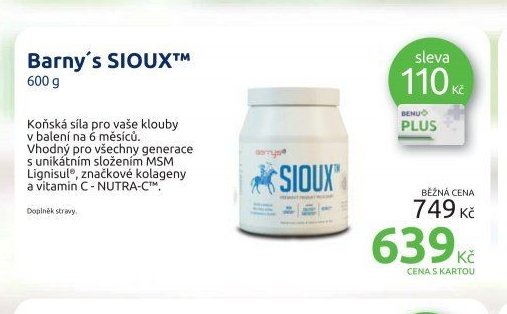 Barny’s SIOUX™ 600 g