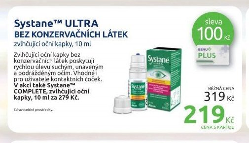 Systane™ ULTRA BEZ KONZERVAČNÍCH LÁTEK