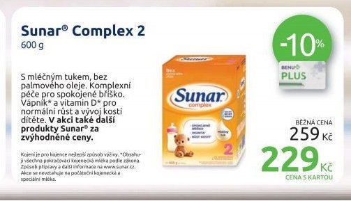 Sunar® Complex 2 600 g