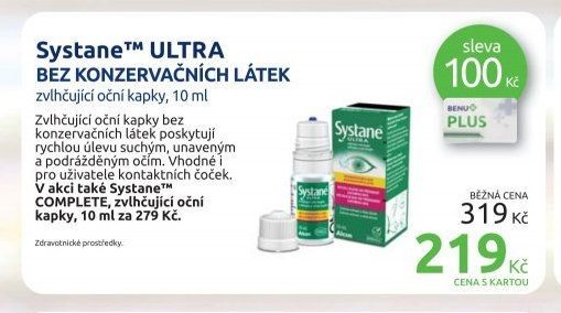 Systane ULTRA BEZ KONZERVAČNÍCH LÁTEK