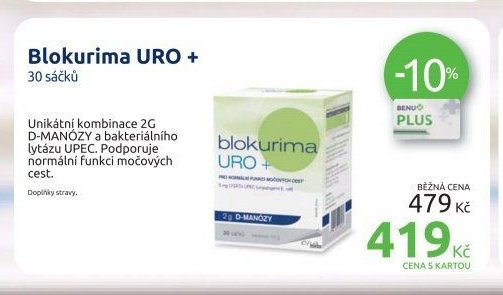 Blokurima URO + 30 sáčků