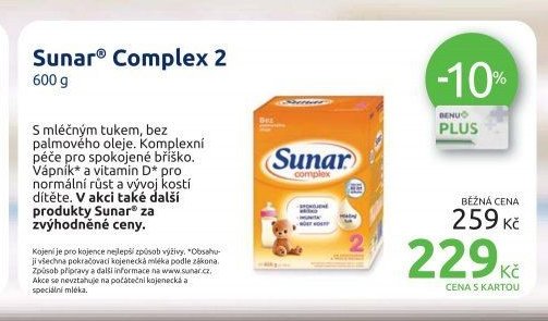 Sunar Complex 2 600 g