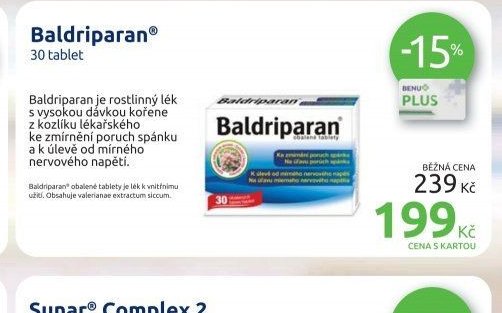 Baldriparan 30 tablet