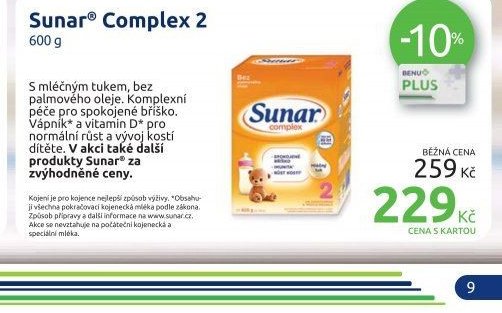 Sunar Complex 2 600 g