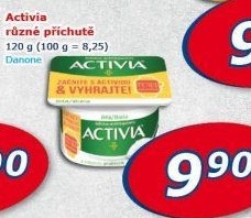 Bílý jogurt Activia Danone